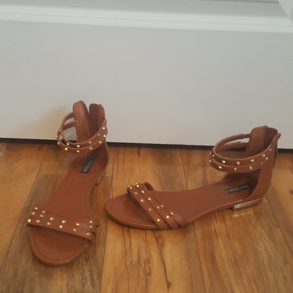 Tan sandals
